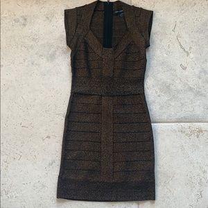 French connection bandage dress